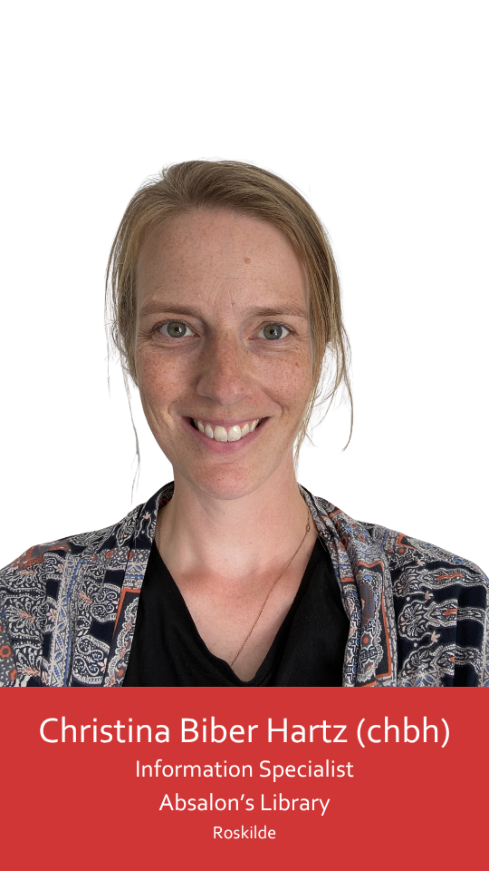 Portrait of a smiling woman seen from the front against a white background.